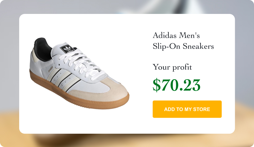 Adidas Men's Slip-On Sneakers&nbsp;