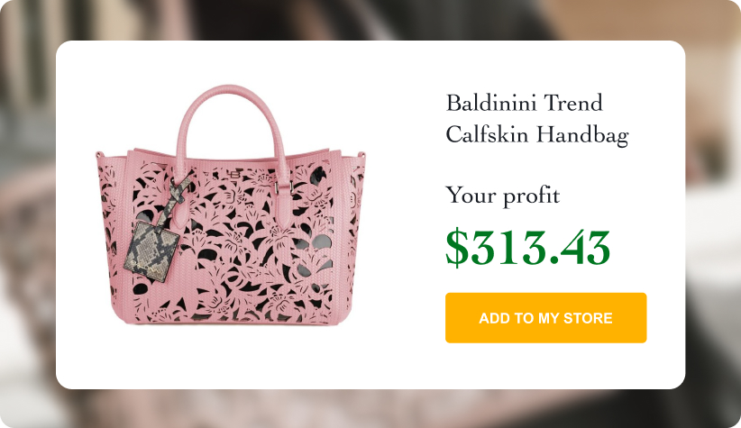 Baldinini Trend Calfskin Handbag&nbsp;