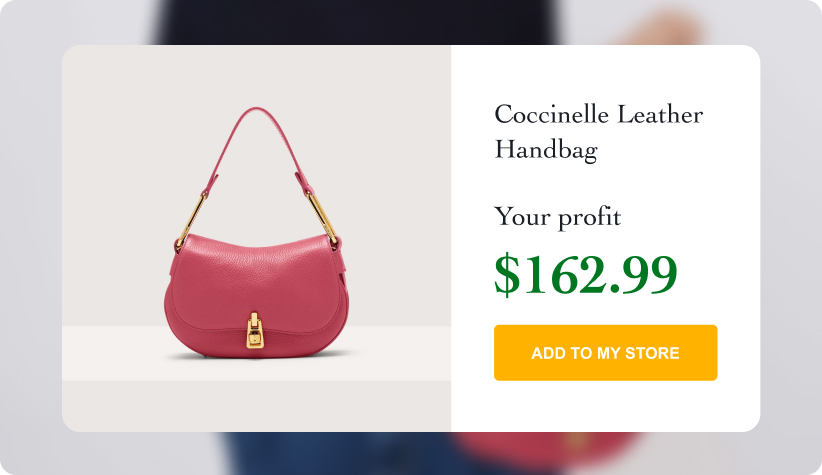 Coccinelle Women&rsquo;s Pink Leather Handbag
