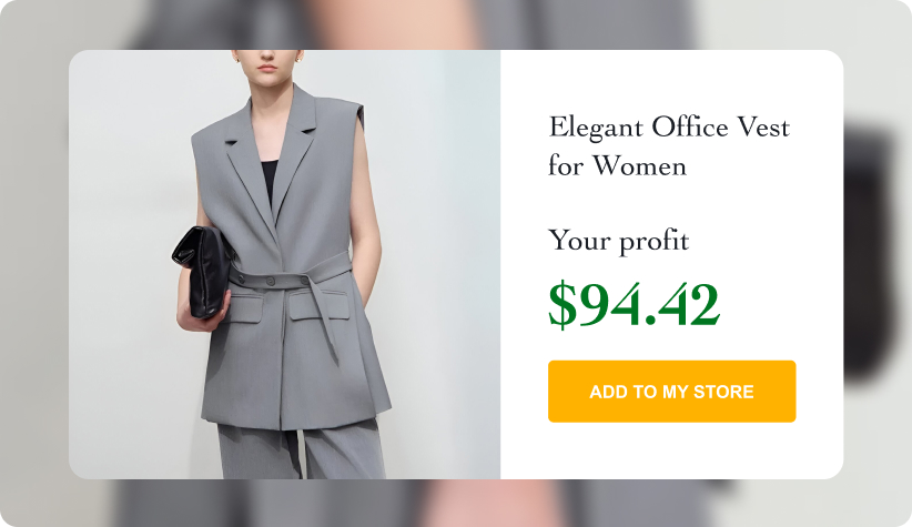 Elegant Office Vest for Women&nbsp;