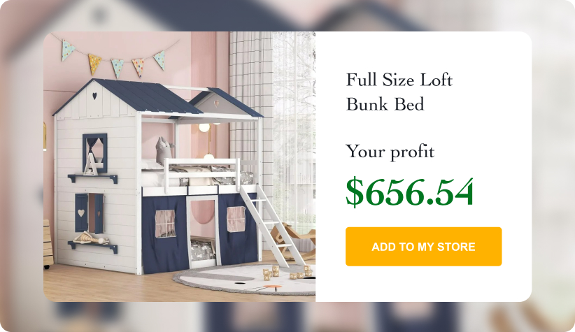 Full Size Loft Bunk Bed