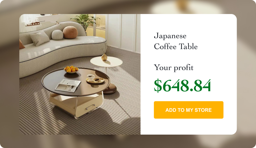 Minimalist Japanese Coffee Table&nbsp;