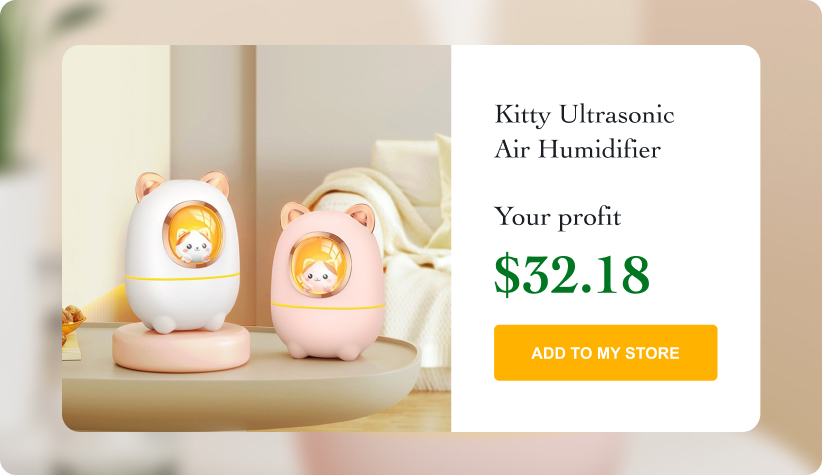 Kitty Ultrasonic Air Humidifier&nbsp;