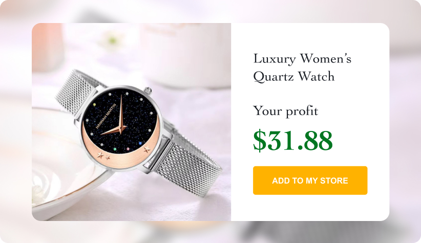 Luxury Women&rsquo;s Quartz Watch