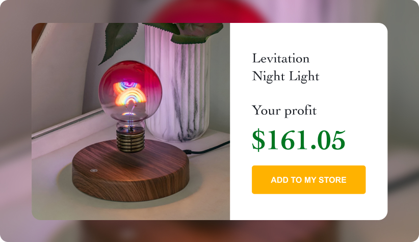 Magnetic Levitation Night Light&nbsp;