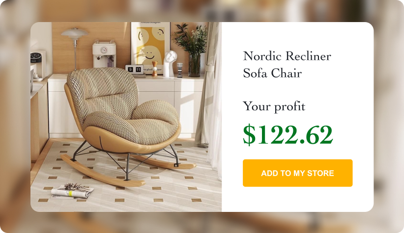Nordic Recliner Sofa Chair