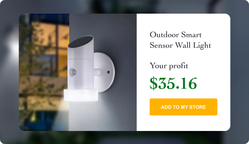 Outdoor Smart Sensor Wall Light&nbsp;