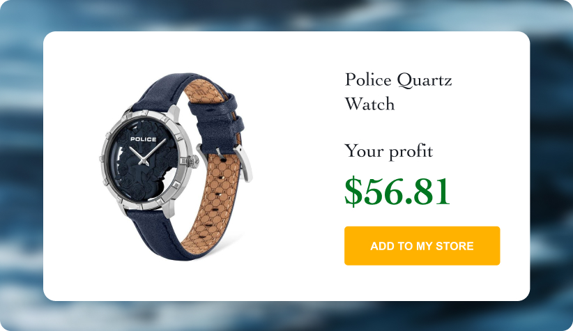Police Quartz Watch