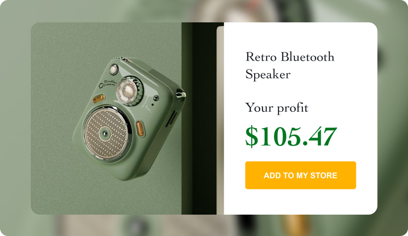Retro Bluetooth Speaker&nbsp;