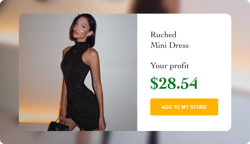 Turtleneck Ruched Mini Dress&nbsp;