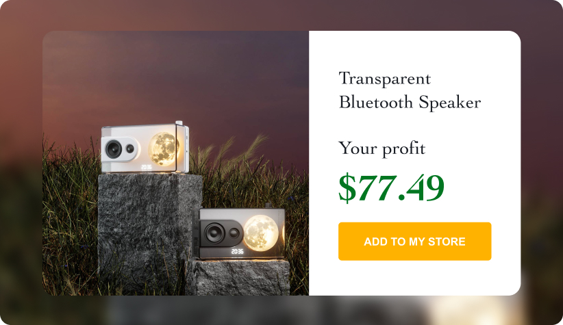 Transparent Bluetooth Speaker