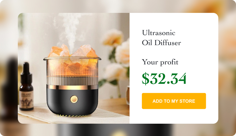 Ultrasonic Crystal Stone Essential Oil Diffuser&nbsp;