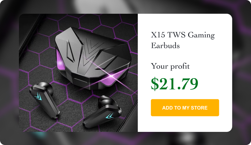 X15 TWS Gaming Earbuds
